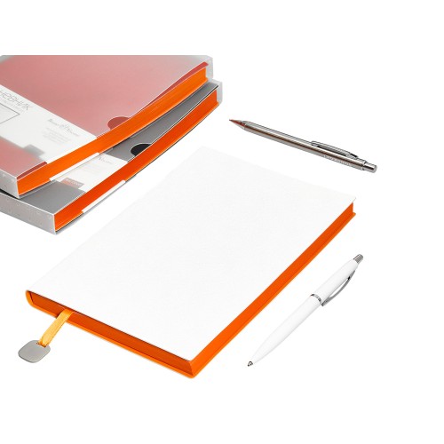 Ежедневник А5 недатированный «Mercury», белый