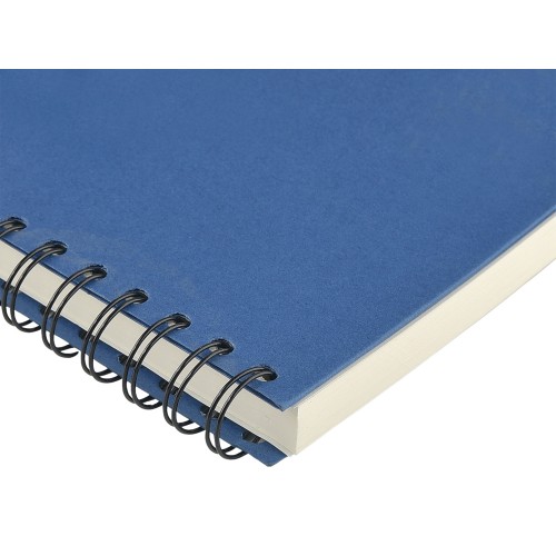 Ежедневник недатированный на гребне А5 "Pragmatic", синий