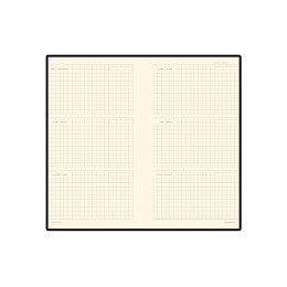 Еженедельник недатированный А6 «Metropol», черный