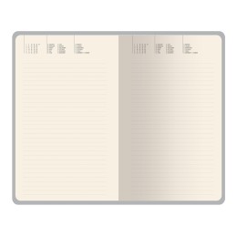 Ежедневник недатированный А5 "Verde" с нашивкой, зеленый