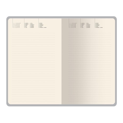 Ежедневник недатированный А5 "Verde" с нашивкой, зеленый