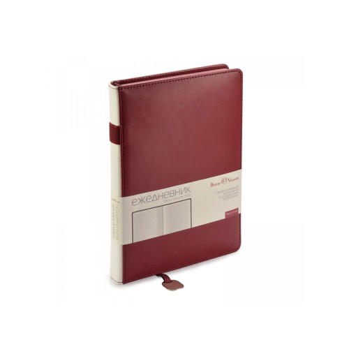 Ежедневник А5 недатированный «Polo», бордовый