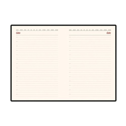 Ежедневник недатированный А5 "Senate" с магнитным клапаном, темно-зеленый