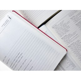 Ежедневник недатированный А5+ "Classic", пудровый розовый