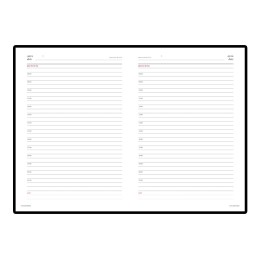 Ежедневник недатированный А5 «Velvet», зефирный голубой