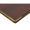 Ежедневник недатированный А5 "Amazonia", коричневый с золотым обрезом