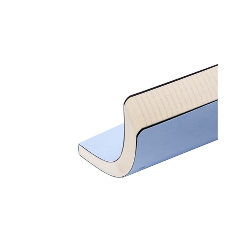 Ежедневник А5 недатированный «Megapolis Velvet Flex», зефирный голубой