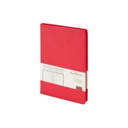 Ежедневник недатированный А5 "Megapolis Nappa", красный