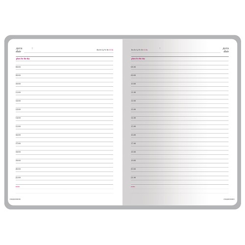 Ежедневник недатированный А6+ "Megapolis Color", черный