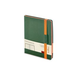 Ежедневник В5 недатированный «Leggenda», зеленый
