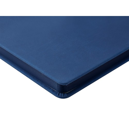 Ежедневник А5 "Megapolis Color New" soft-touch, синий