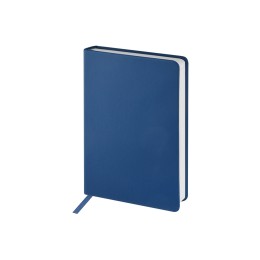 Ежедневник с каменной бумагой недатированный А5 "Carrara", темно-синий