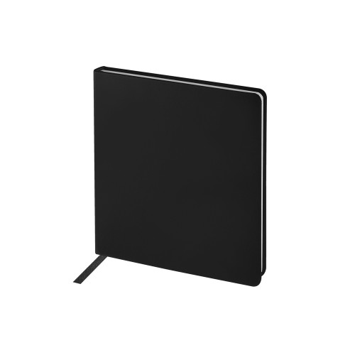 Еженедельник с каменной бумагой А5+ "Carrara", черный