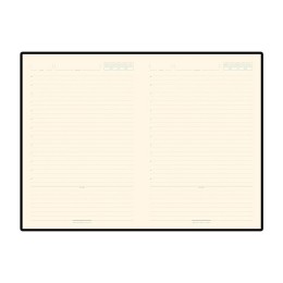 Ежедневник А5 недатированный «Bridge», бордовый/серебристый