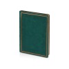 Ежедневник недатированный А4 "Royal", зеленый с бронзовым срезом