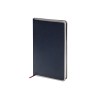 Ежедневник А5 недатированный «Chelsea», синий (серебристый кант и срез)