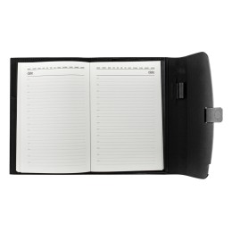 Ежедневник недатированный А5 "Senate" с магнитным клапаном, черный