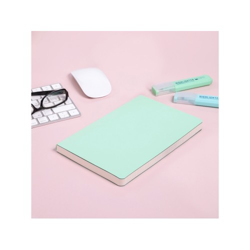 Ежедневник А5 недатированный «Megapolis Velvet Flex», зефирный мятный