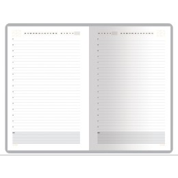 Ежедневник А5 недатированный «Mercury», черный