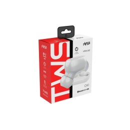 Беспроводные наушники HIPER TWS OKI White (HTW-LX2) Bluetooth 5.0 гарнитура, Белый (Р)