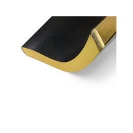 Ежедневник недатированный А5 "Megapolis Nebraska Flex", черный с золотым обрезом