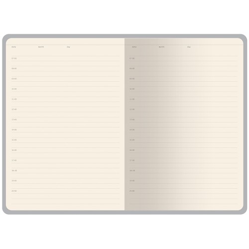 Ежедневник недатированный с магнитным клапаном А5 "Venezia", оранжевый