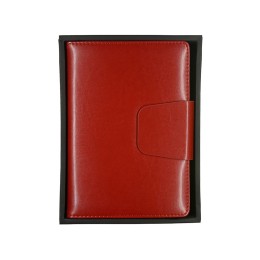 Ежедневник А5 недатированный «Prestige», красный