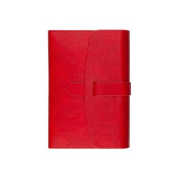 Ежедневник недатированный А5 "Senate" с магнитным клапаном, красный