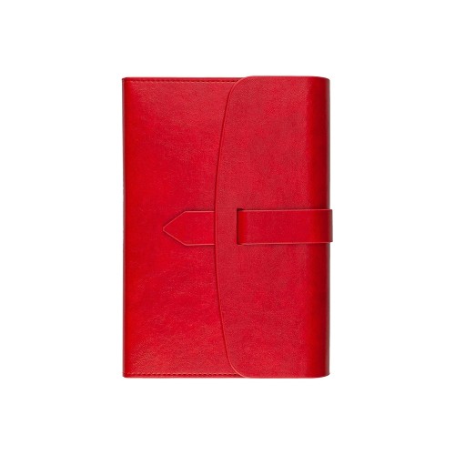 Ежедневник недатированный А5 "Senate" с магнитным клапаном, красный