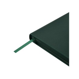 Ежедневник А5 "Megapolis Color" soft-touch, темно-зеленый