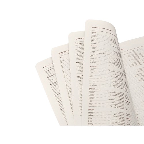 Ежедневник недатированный А5 "Parliament", бордовый