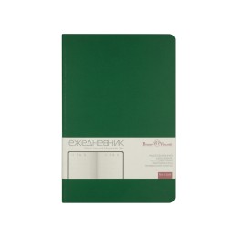 Ежедневник А5 недатированный «Megapolis Velvet Flex», темно-зеленый