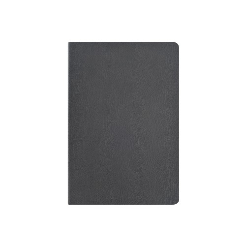 Ежедневник недатированный А5 "Megapolis Nappa Flex", графитовый серый