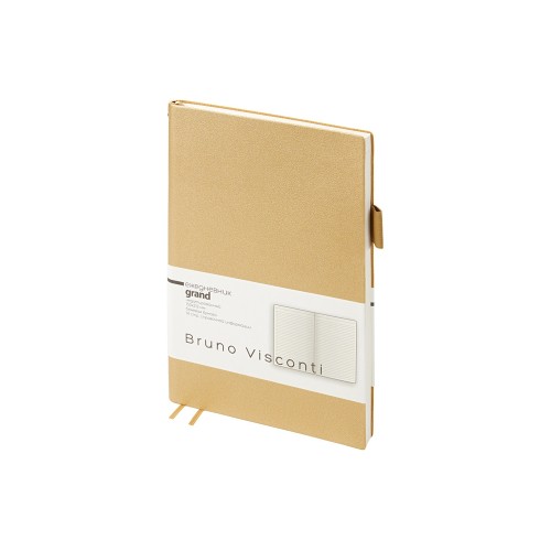 Ежедневник недатированный А5 "Grand", золото
