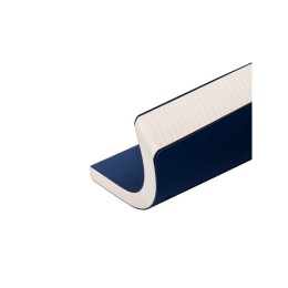 Ежедневник А5 недатированный «Megapolis Velvet Flex», темно-синий