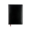Ежедневник недатированный А5 "Sidney Nebraska", черный (белый обрез)