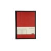 Ежедневник недатированный  А5 "LONDON" красный/темно-серый