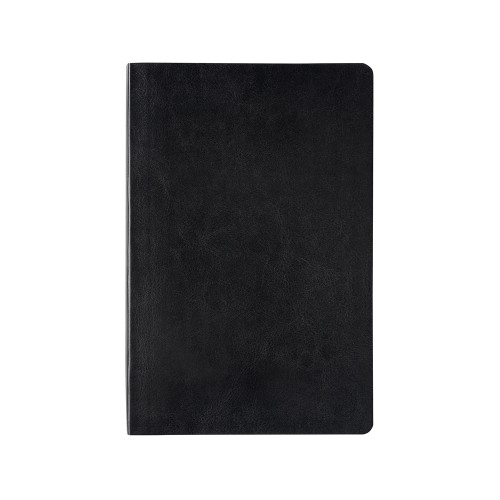 Ежедневник недатированный А5 "Megapolis Nebraska Flex", черный с серебристым обрезом