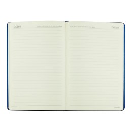 Ежедневник недатированный А5 «Megapolis», синий (серебряный обрез)