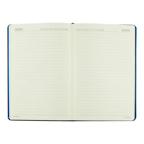 Ежедневник недатированный А5 «Megapolis», синий (серебряный обрез)