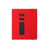 Ежедневник недатированный А5  "La Manche", красный