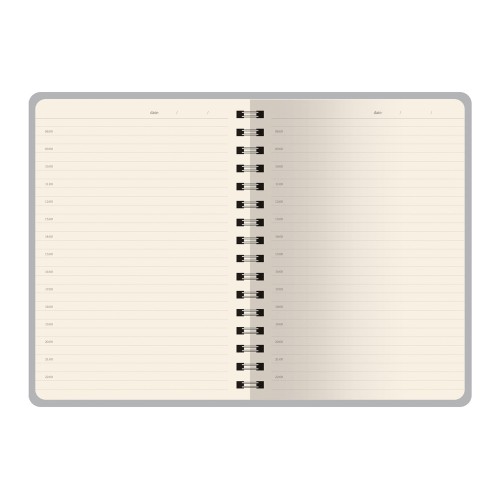 Ежедневник недатированный на гребне А5 "Pragmatic", темно-зеленый