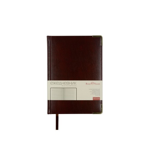 Ежедневник недатированный А5+ "Persona" (коричневый)