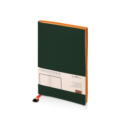 Ежедневник А5 недатированный «Mercury», темно-зеленый