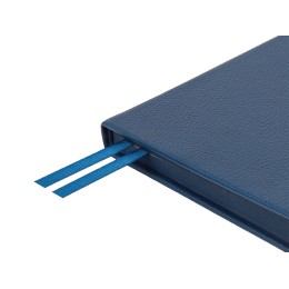 Ежедневник недатированный А5 "Megapolis Nappa", темно-синий