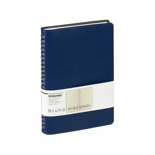 Ежедневник А5 "Tintoretto", темно-синий