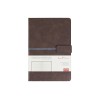 Ежедневник недатированный А5 "Lyon", коричневый