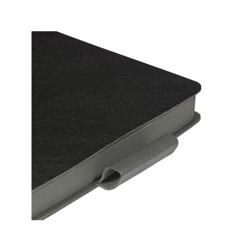 Ежедневник недатированный А5 «Boston», черный (серый обрез)