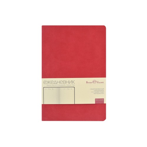 Ежедневник недатированный А5 "Megapolis Classic Flex", красный