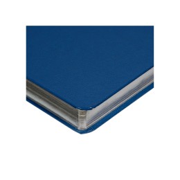 Ежедневник недатированный А5 «Megapolis», синий (серебряный обрез)